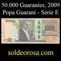 Billetes 2009 3- 50.000 Guaranes